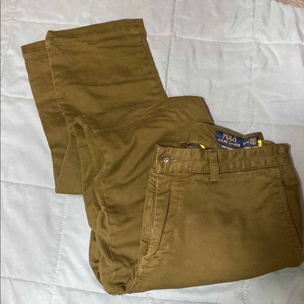 Polo by Ralph Lauren Green Chino Pants